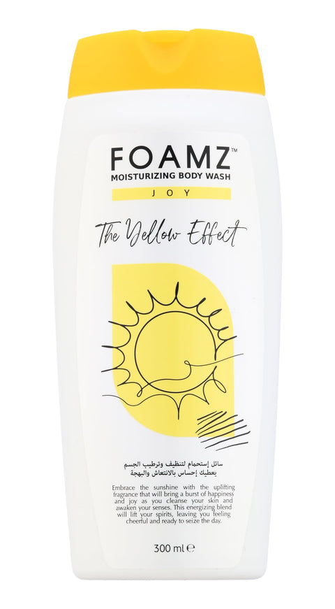 FOAMZ Moisturizing Body Wash for All Skin Types 300ml (Joy)