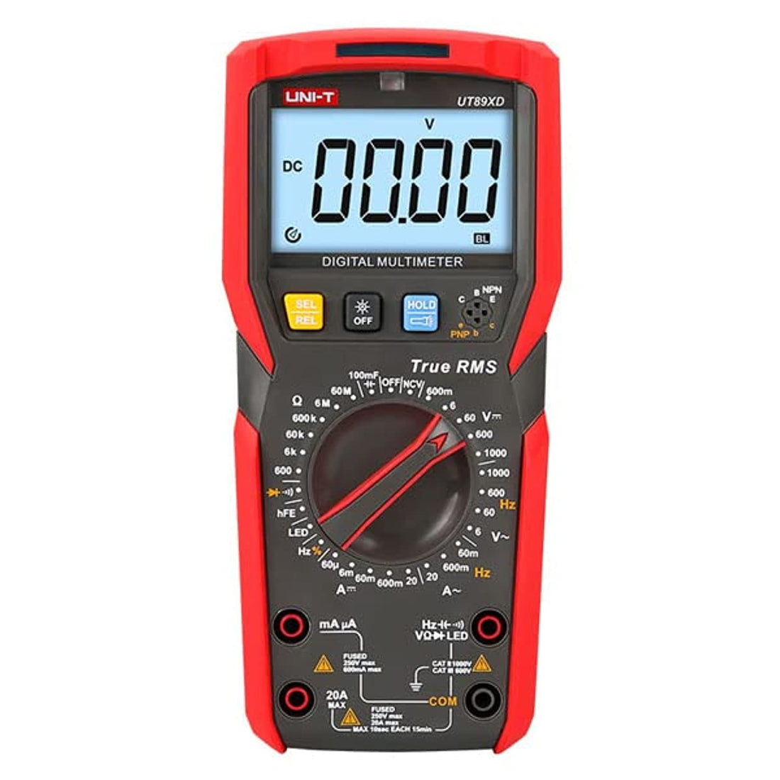 UT89XD Digital Multimeter (With LED Measurement)