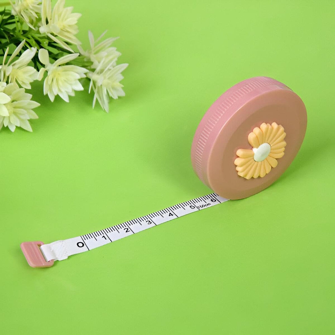 Flexible Measuring Tape - Cute Bunny-Shaped 60-Inch Fabric Ruler with Retractable Pocket for Sewing, Children's Activities, Arts and Crafts, School Projects, and Travel Needs