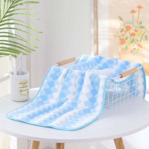 Microfiber Drying Towel 35x75 cm, Soft Absorbent Cloth for Face Hands, Cleaning and Polishing Multipurpose Use