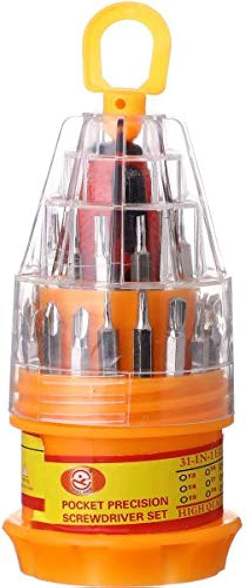 Pocket Precision Screwdriver, Set of 31 Pieces