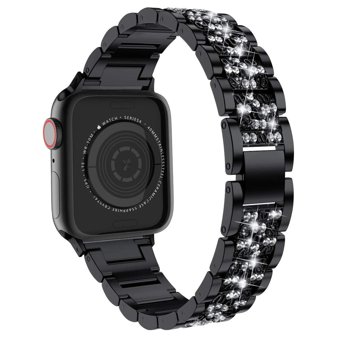 Elevate Your Style with our Luxury Shiny Stainless Strap for Apple Watch - Premium Quality - Apple Watch Band Designer - Smart Watch Bands - Apple Watch Strap
