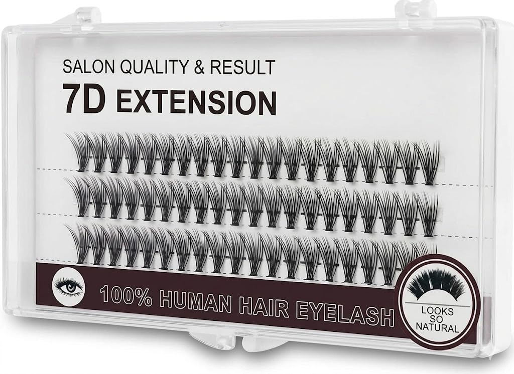 60 PCS - Extensions Individual Lash Volume7D mink - FREE EYELASHES - Natural Eyelashes 7D-ONE BY ONE