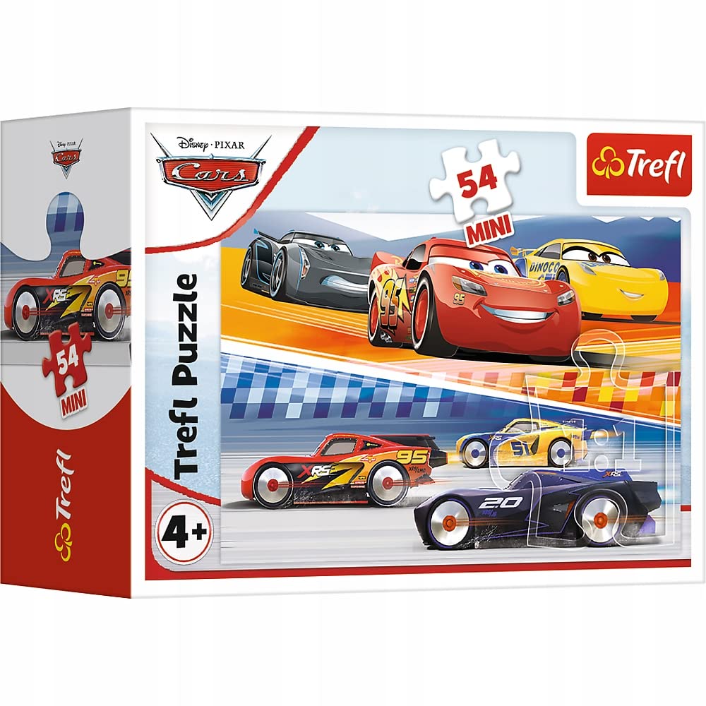 Trefl Mini 54 Pieces Puzzle Cars 3