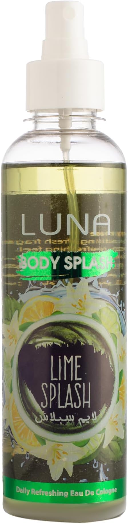 Luna Eau De Cologne - Lime Splash, 250 ml
