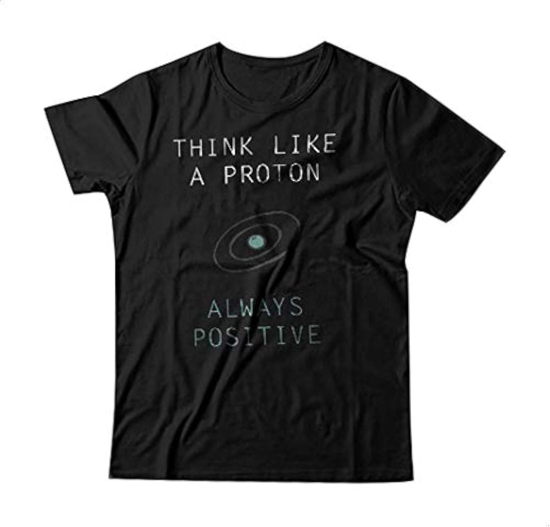 Fast Print Always Positive Short Sleeve T-Shirt For Men
