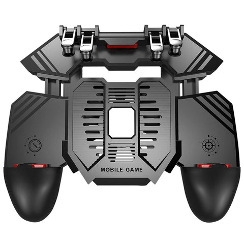 Festnight AK77 Mobile Game Controller, PUBG Game Controller Gamepad, with 6 Finger Gaming Trigger, Phone Controller Gamepad with Cooling Fan, Shoot Sensitive Controller Gamepad 1200mAh