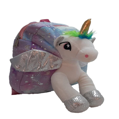 Unicorn Kids Backpack 11,4'' Age 2+ Unicorn Gifts Girls Boys Ideal for Birthday, Travel, Perfect companion, Headed off to Kindergarden or off to Amusement Park, Multicolore