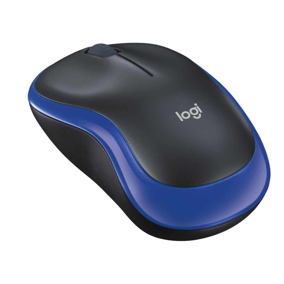 Logitech Wireless Mouse M185, Blue, 910-002236" )
