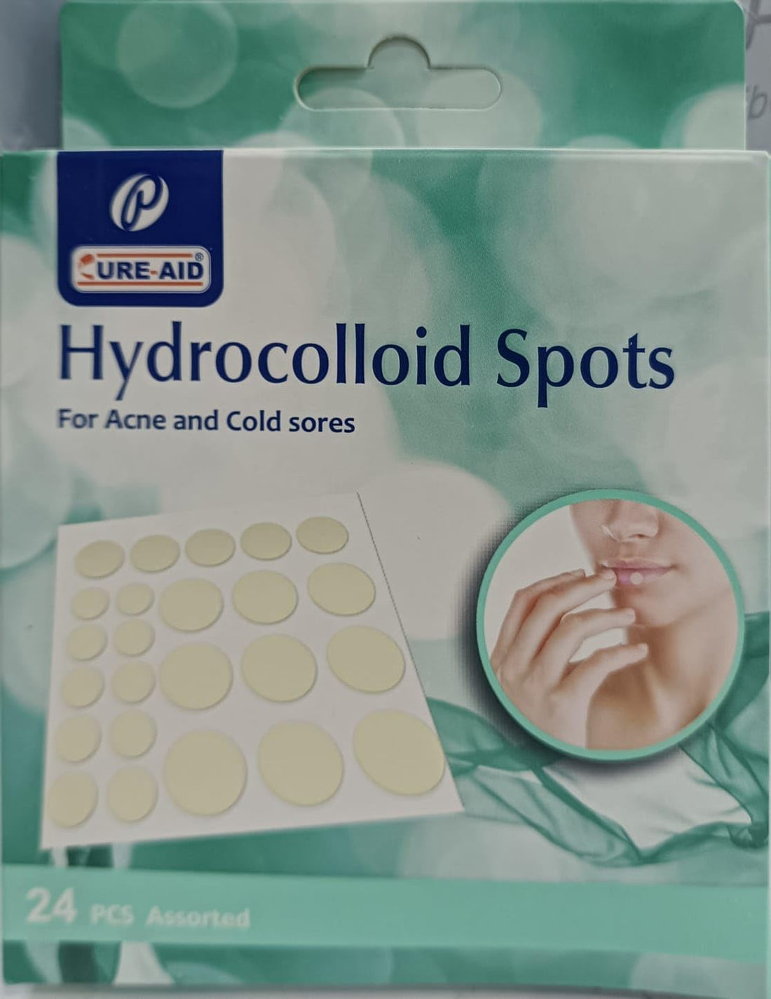 Hydrocolloid Spots for Acne and Cold Sores, Skin Tone Adhesive Patches