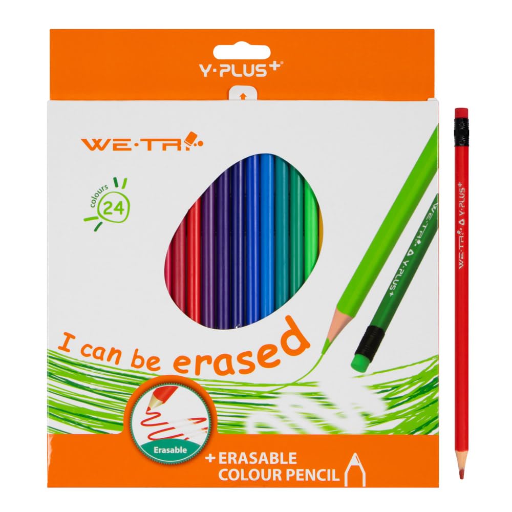 YPLUS Erasble Color Pencil 24 color TC180200/WE.TR