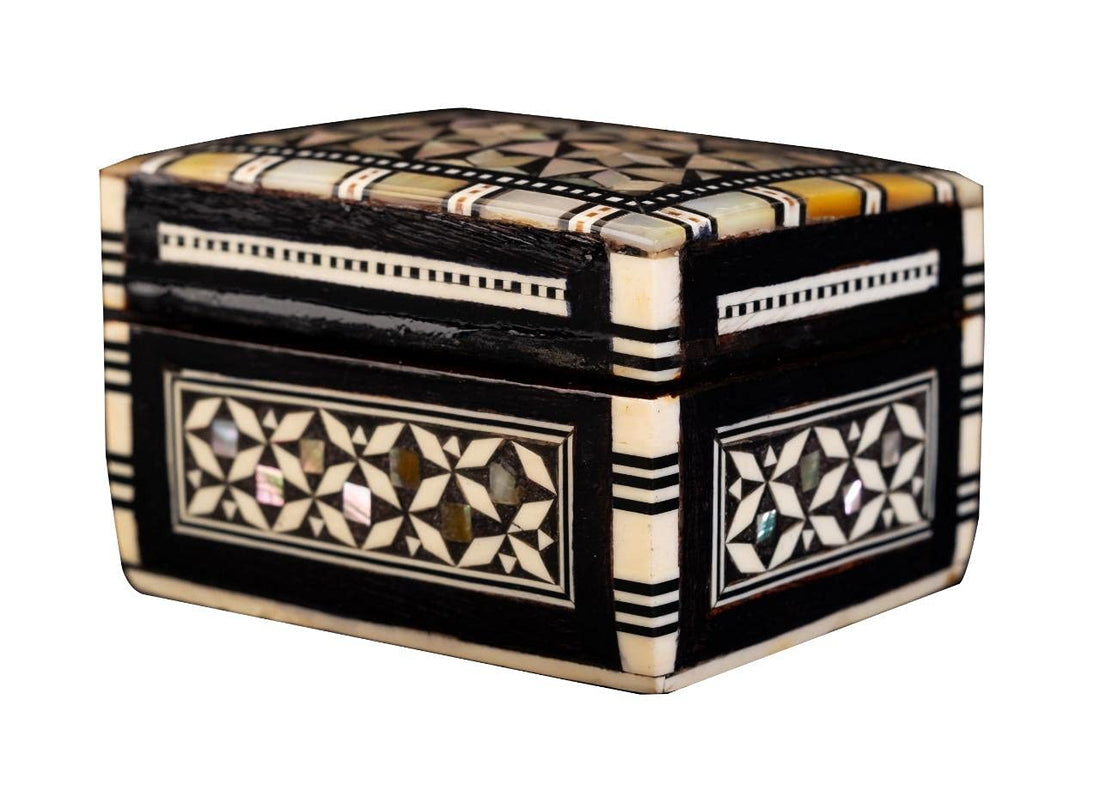 Handmade Mother of pearl inlaid Jewelry box , 2725619343895
