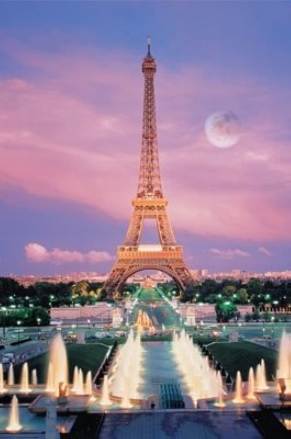 Tomax 1000 Piece Eiffel Tower Glow-in-the-dark Jigsaw Puzzle