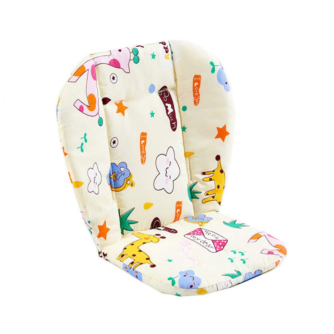 Moro High Chair Cushion, High Chair Pad/Seat Cushion/Baby High Chair Cushion, Soft And Comfortable, Light And Breathable, Make The Baby More Comfortable (Pink Deer Pattern)