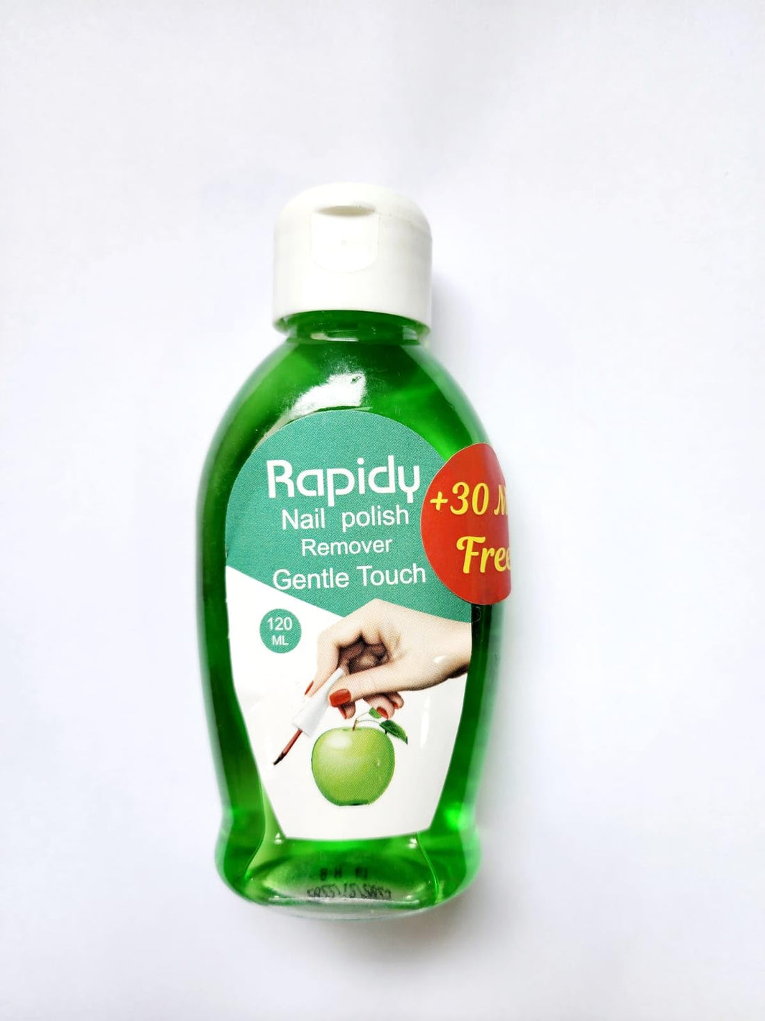Nail Polish Remover Apple120 +30Ml Free