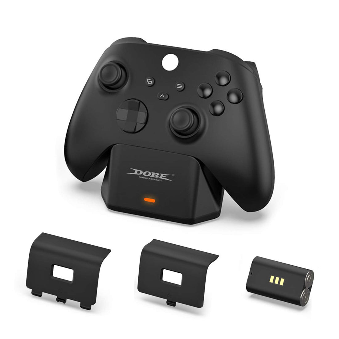 Controller Batteries Packs with Charger for Xbox One, Controller Charging Station with 1200mAh Rechargeable Battery Charge Kit Compatible with Xbox One X/One S/Series X