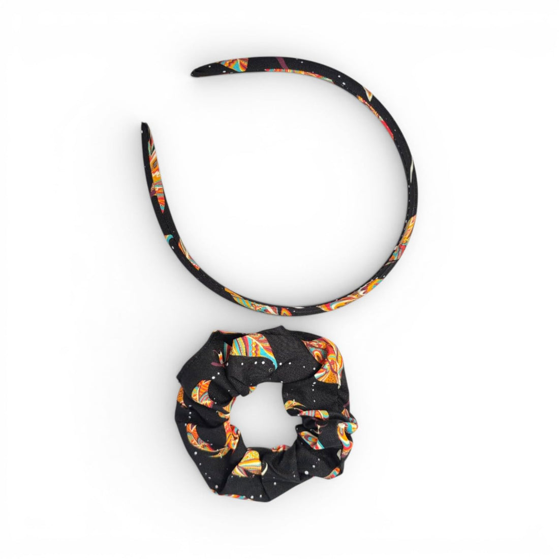 Catch Up Headband with Hair Tie Set for Women & Girls, Stylish Hair Hoop with Matching Scrunchie, Soft Comfortable Non-Slip Hair Accessories for Daily Wear & Styling