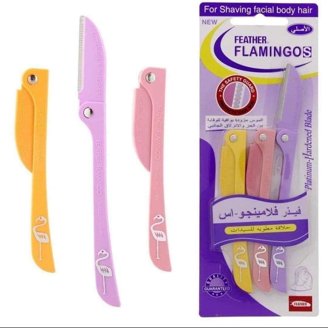 Feather Flamingos Platinum Hardened Blade For Women