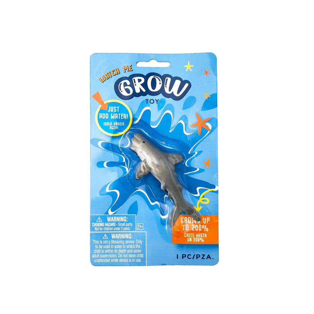 Sea Creatures - Magical Growing Water Toys for Kids, Expandable Marine Life Figures That Grow in Water, Fun Educational Bath Time Playset for Children, Safe Non-Toxic Plastic Ocean Animals (Option 4)