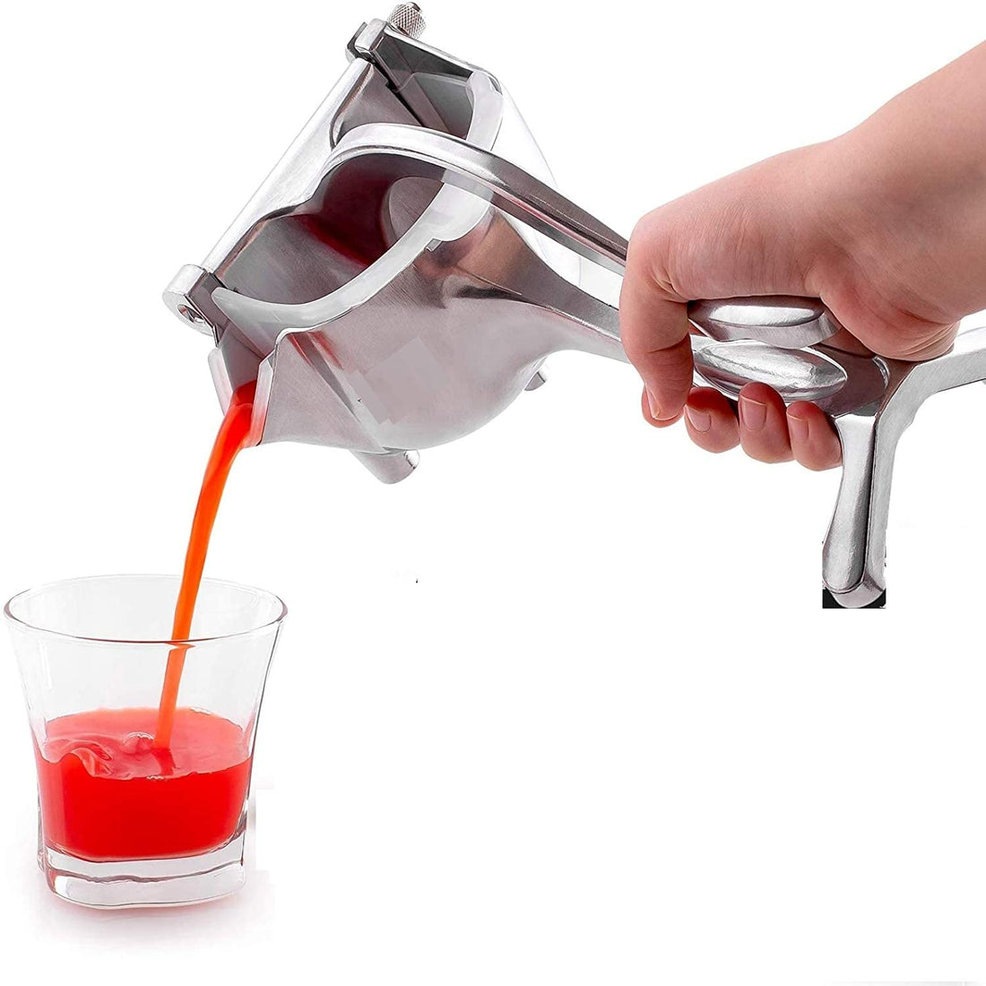 Heavy Duty Hand Press Juicer Manual Fruit Juicer Portable Juice Presser Hand Juicer For Pomegranates Lemon-Lime Squeezer Lemons, Oranges, and More