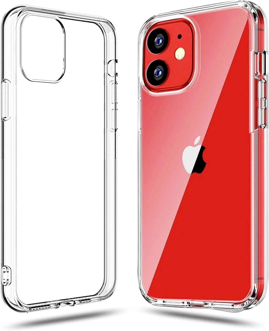 Dl3 Mobilak Case Compatible with iPhone 12/12 Pro Case Crystal Clear Soft TPU Gel Case Flexible Silicone Anti-Scratch Transparent TPU Cover - Clear