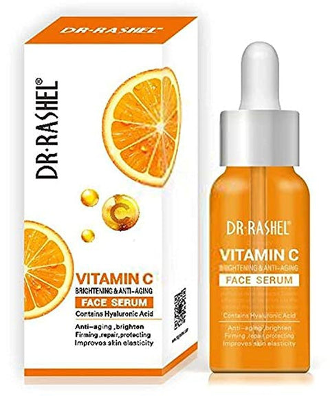 Dr. Rachel's Vitamin C Face & Neck Serum provides radiance, freshness and anti-aging Works to tighten, modify, protect and elasticity of the skin