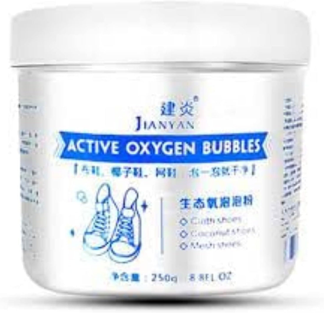 Shoe Cleaning Powder/Oxygen Bubble Powder for Cleaning Cloth Shoes and White Mesh Shoes - 250g