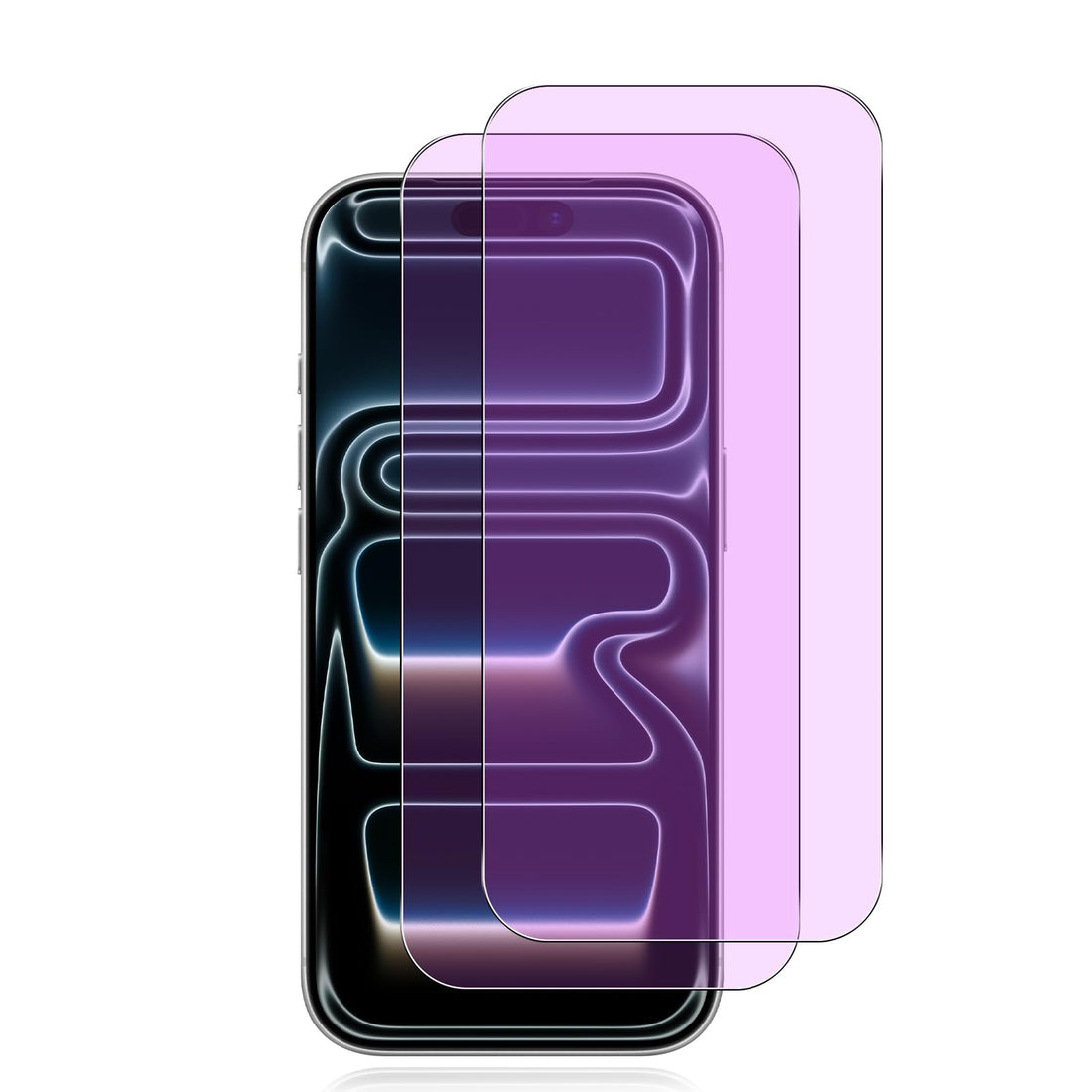 Datree 2 Pieces for iPhone 17 Pro Max Tempered Glass, Anti Blue Light Protective Film, Eye Protection Film Screen Protector