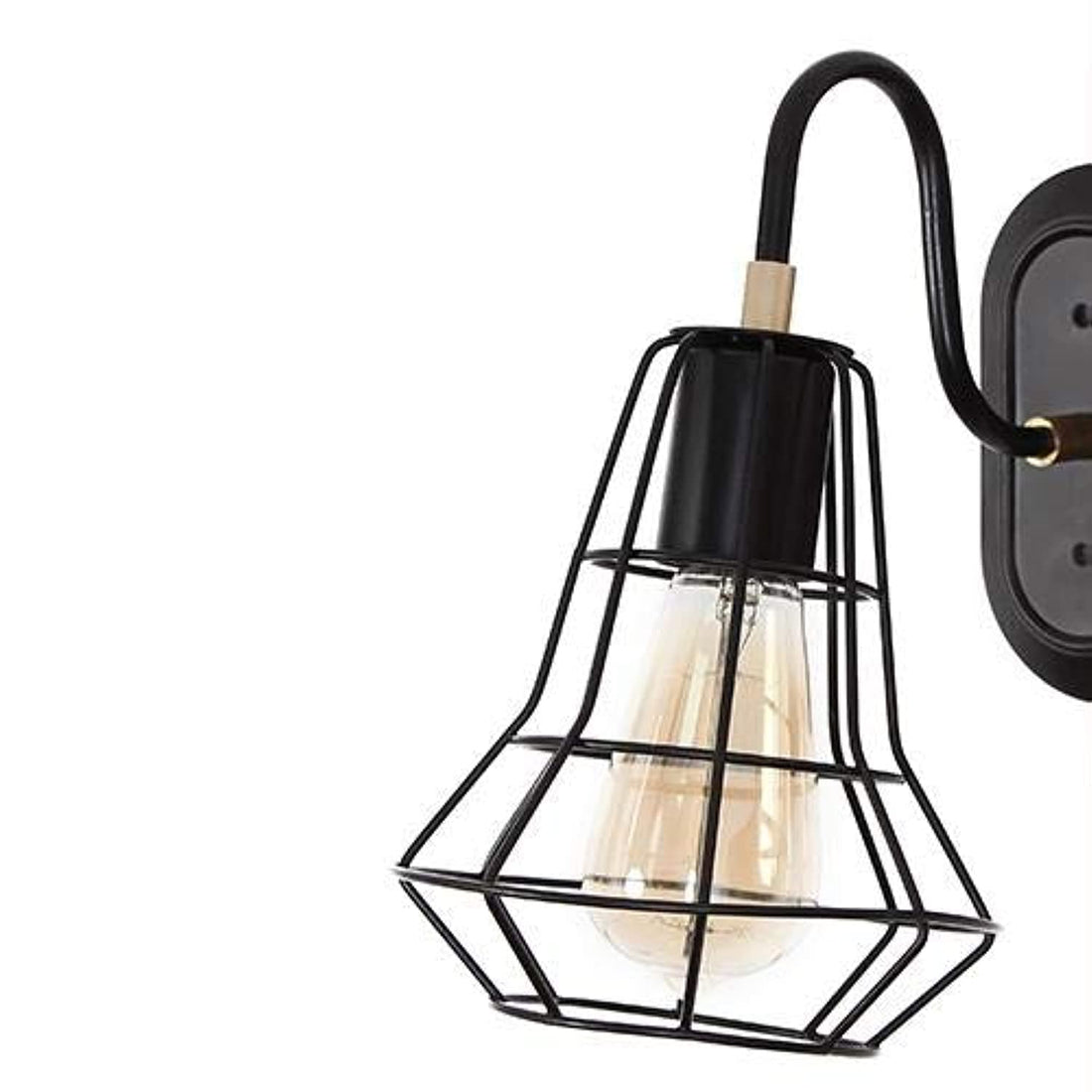 Lantern Cage Wall Lamp