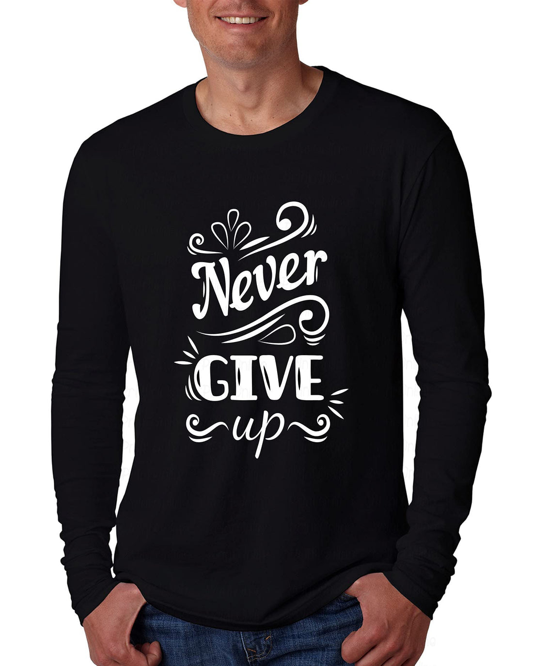 Print.Online T-Shirts For Men, Black - 2724633962112