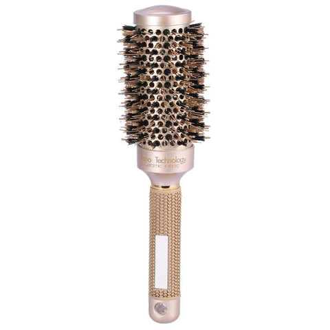 FILFEEL Hair Curling Brush, Hair Brush Round Comb with Thermal Nano Ceramic and Ionic Handle (1.8 Inch)