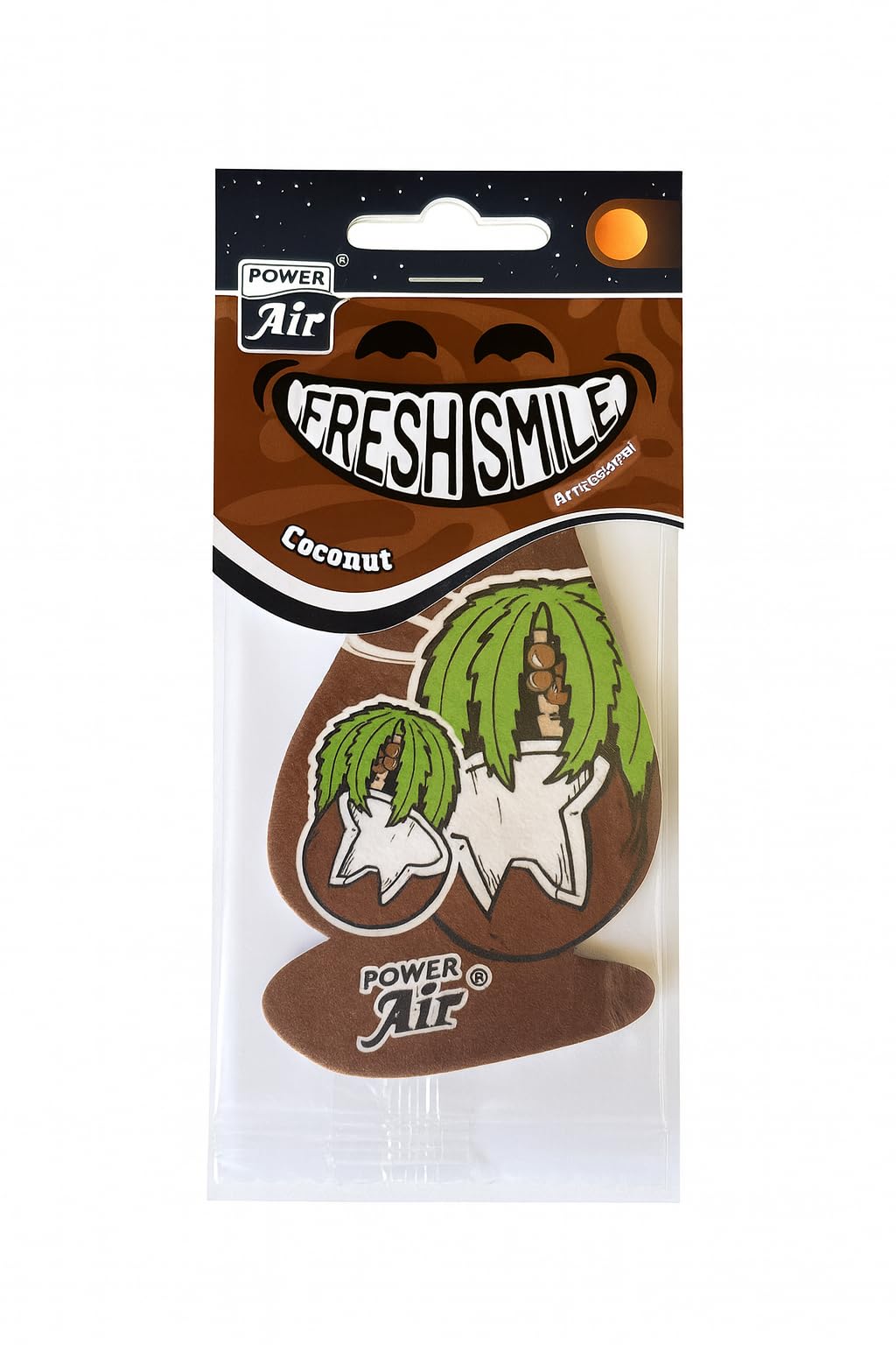 Power Air Car Freshener Fresh Smile-Coconut-FS-7