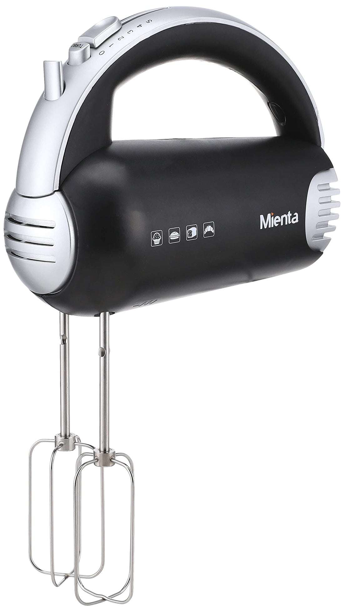 Mienta hm13429a hand mixer, 300 watt - black