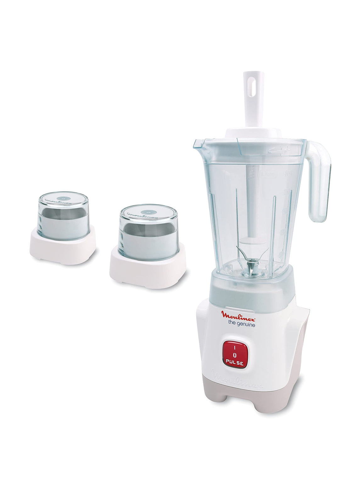 Moulinex LM2421EG Plastic Blender, 1.50 Liter, 400 Watt - White