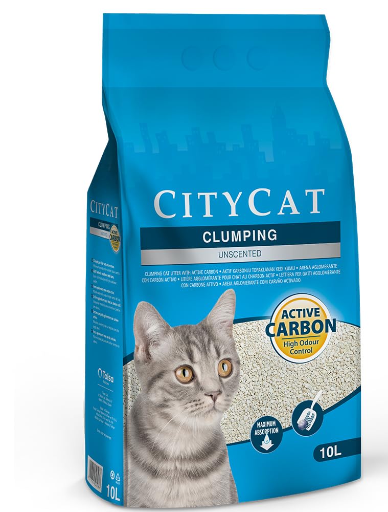 SANICAT CITY CAT ACTIVE CARBON 10L