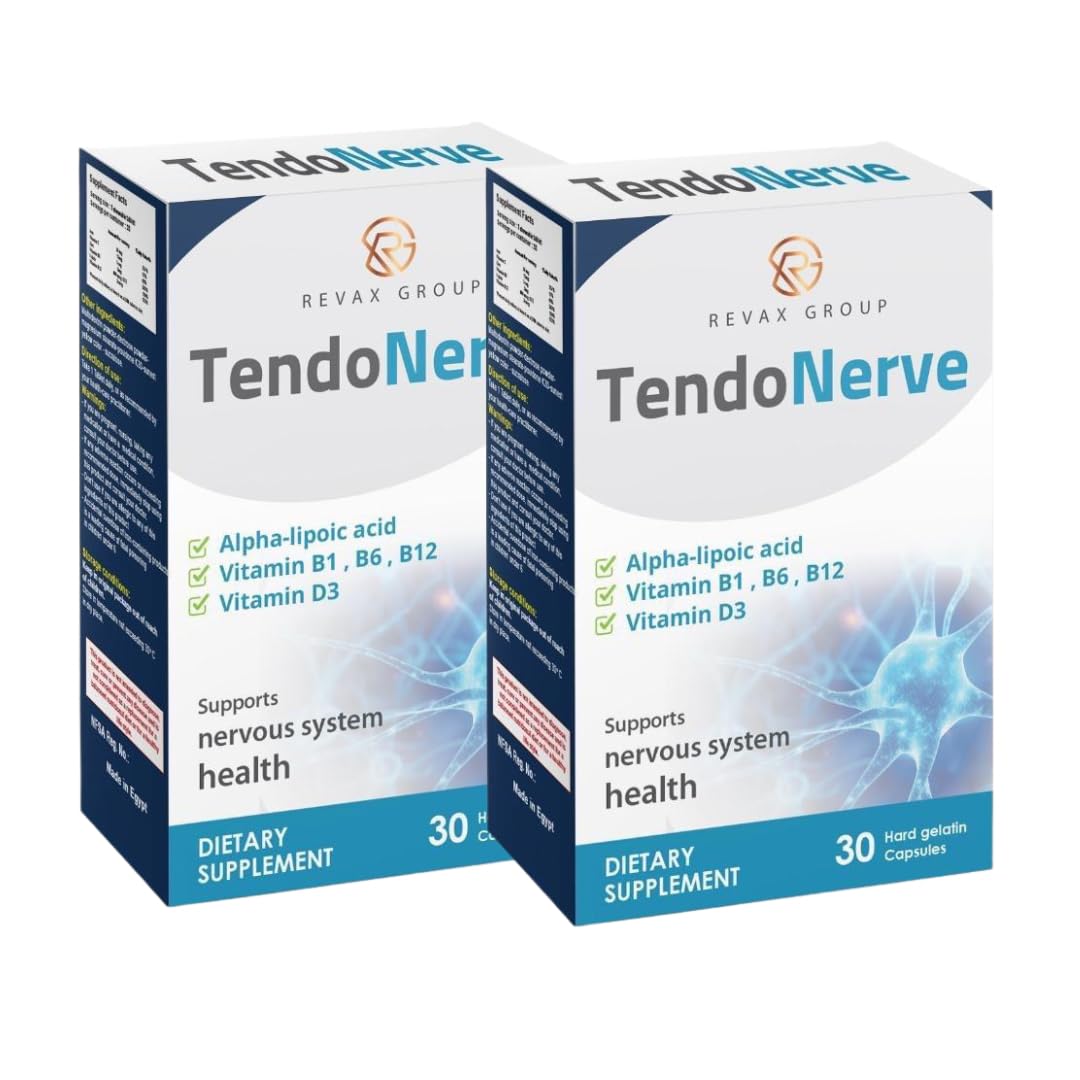 TendoNerve 30 Capsules Energy & Nerve Health Support (2pack offer) لدعم الطاقة وصحة الاعصاب