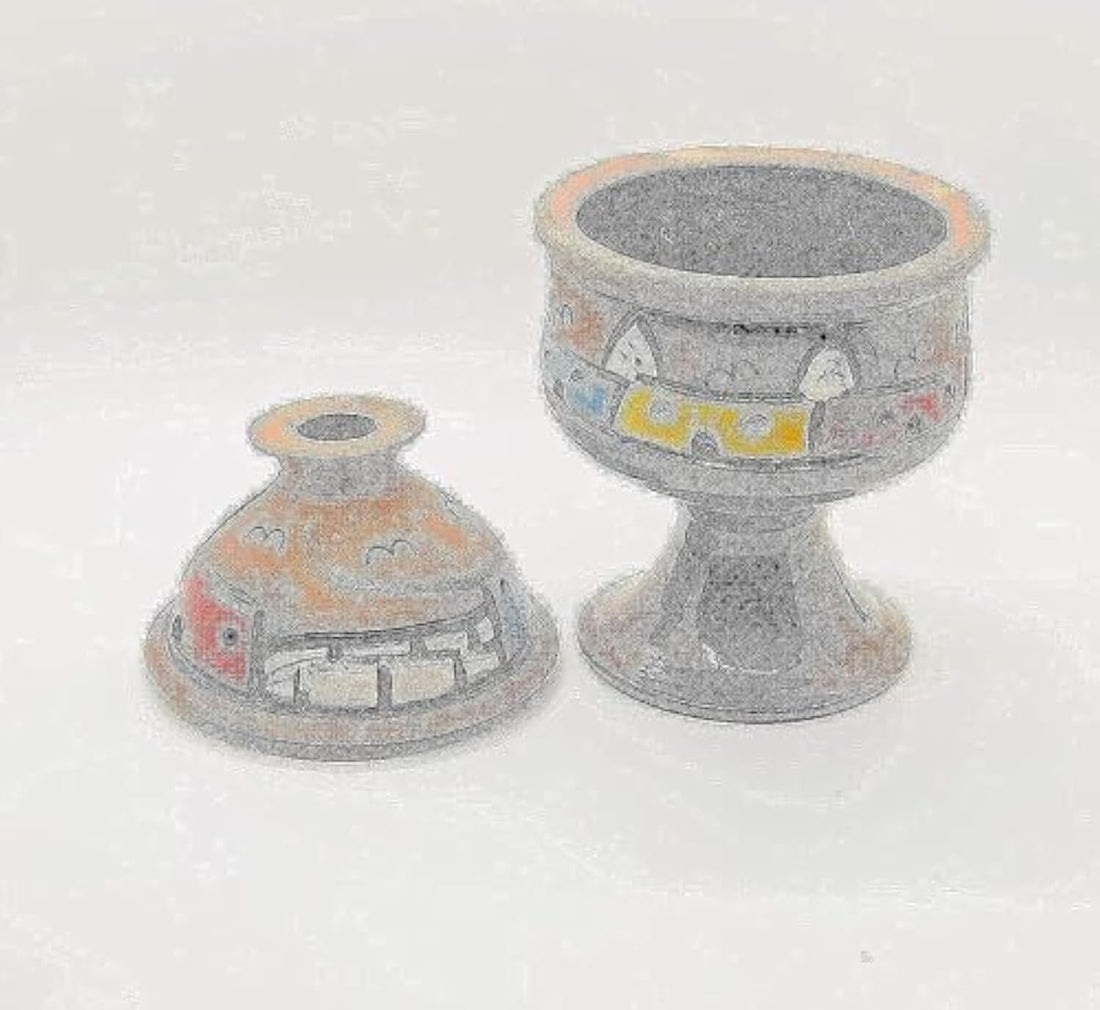 Rustic - Pottery Incense Burner