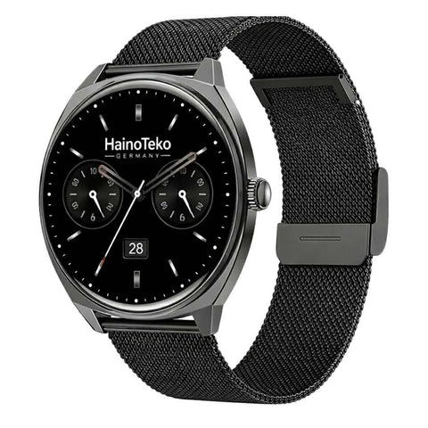 Haino Teko 16 Smart Watch Full Screen Bluetooth Call – Heart Rate & Oxygen Tracking – AMOLED Display & Notification Reception – IP68 Waterproof – Powerful Performance Compatible with Android & iOS
