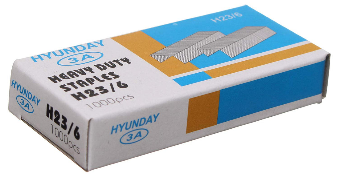 3A 3a Stapler - H23/6 1000 PCS Silver