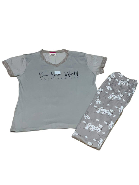 9Street Corner Women's Summer Pajamas Soft Cotton Very Comfortable - Code 3011