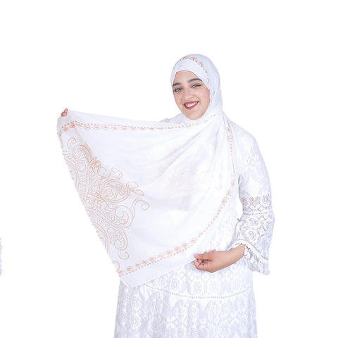 MAPKA CHIFFON Hijab -Sof Fabric in Assorted Colors for Modest Fashion & Everyday Wear (Design-6)