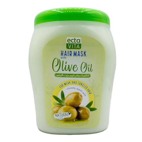 Ectavita Hair Mask For Weak And Tangled Hair Natural 100% With Olive Oil-1000gm