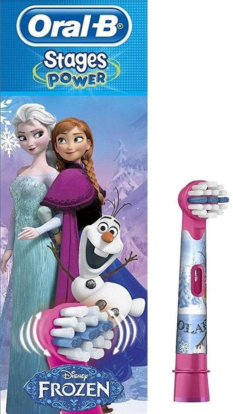 Oral-B Stages Kids Frozen Replacement Toothbrush Heads Powered by Braun - Pack of 1