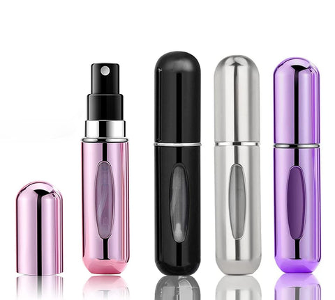 Perfume Atomizer Refillable Perfume Bottle Portable Atomizer 4pcs 5ml