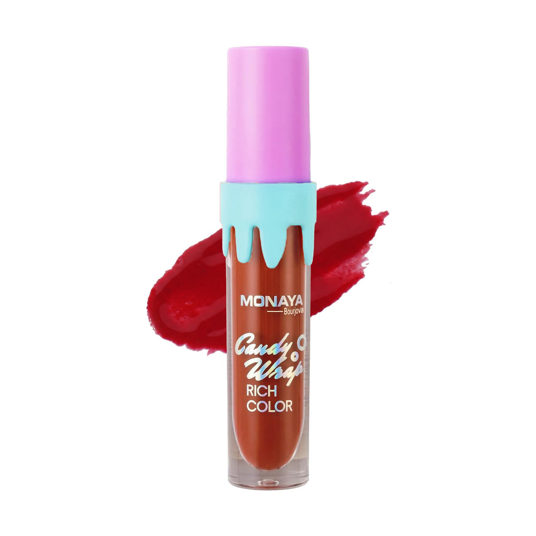 Monaya G021 Candy Warp Rich Color Lip Gloss – Hydrating High Shine Non-Sticky Lip Gloss Set, Long-Lasting Moisturizing Lip Makeup (G106)