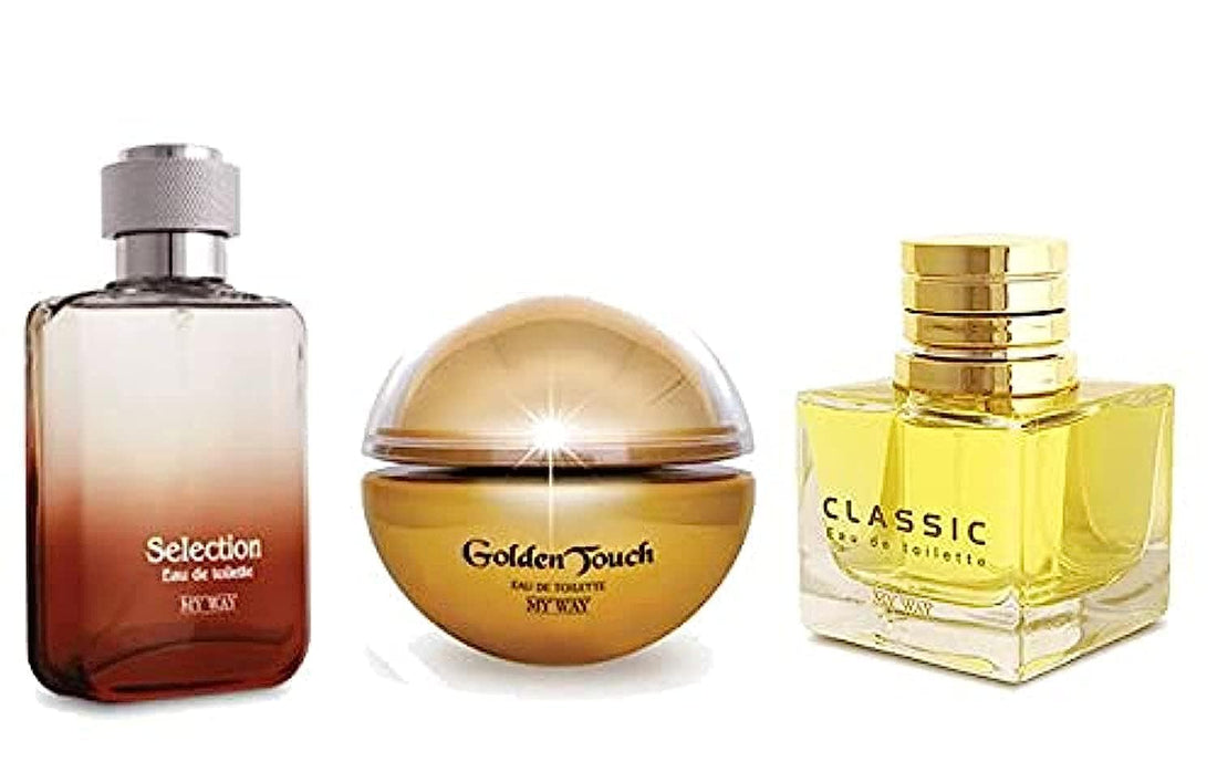 My Way Set of Classic Eau de toilette 85 ml & Golden touch Eau de parfum 40 ml & selection Eau de toilette 65 ml