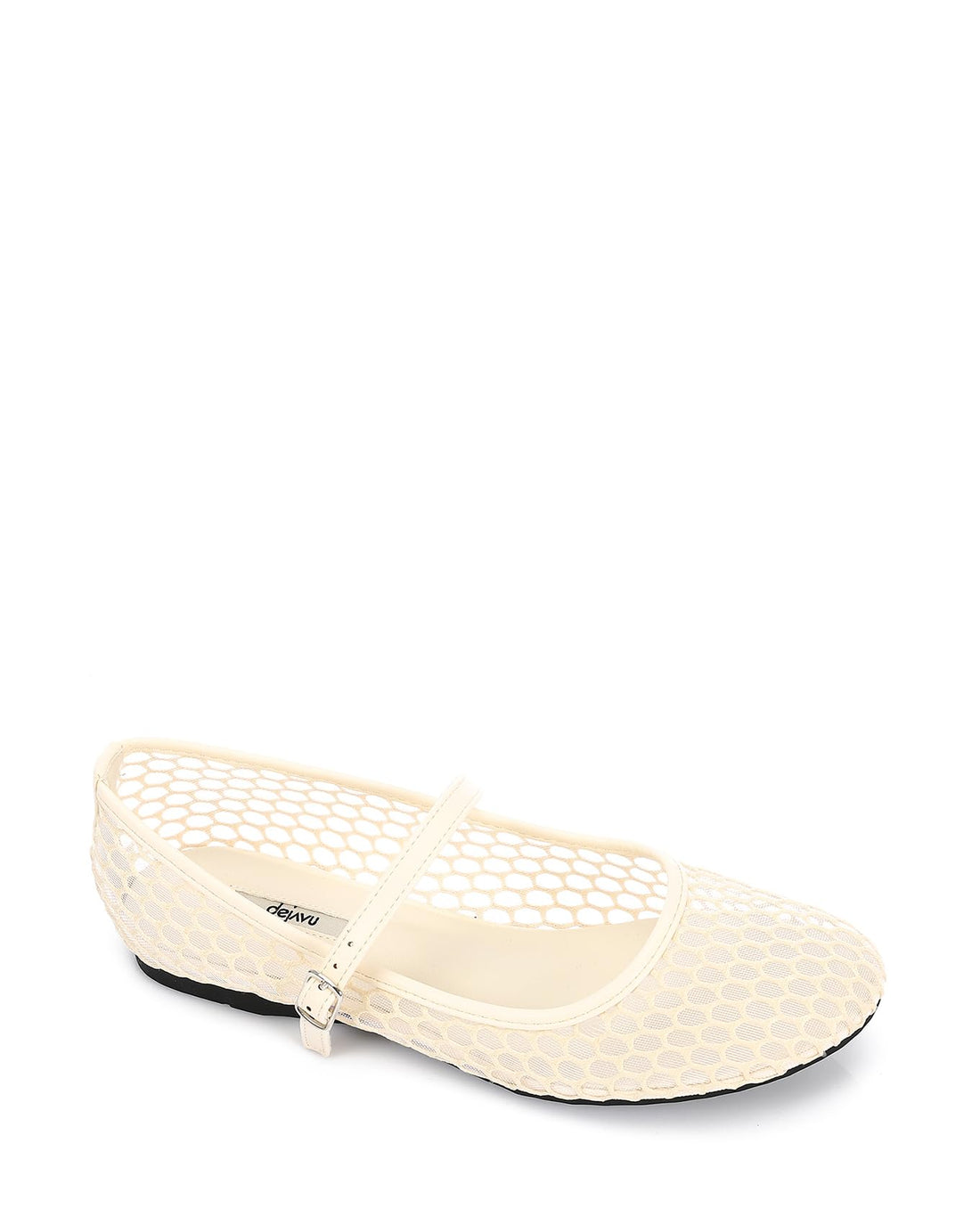 dejAVU womens FAN-DVTV-003 Mary Jane Flat