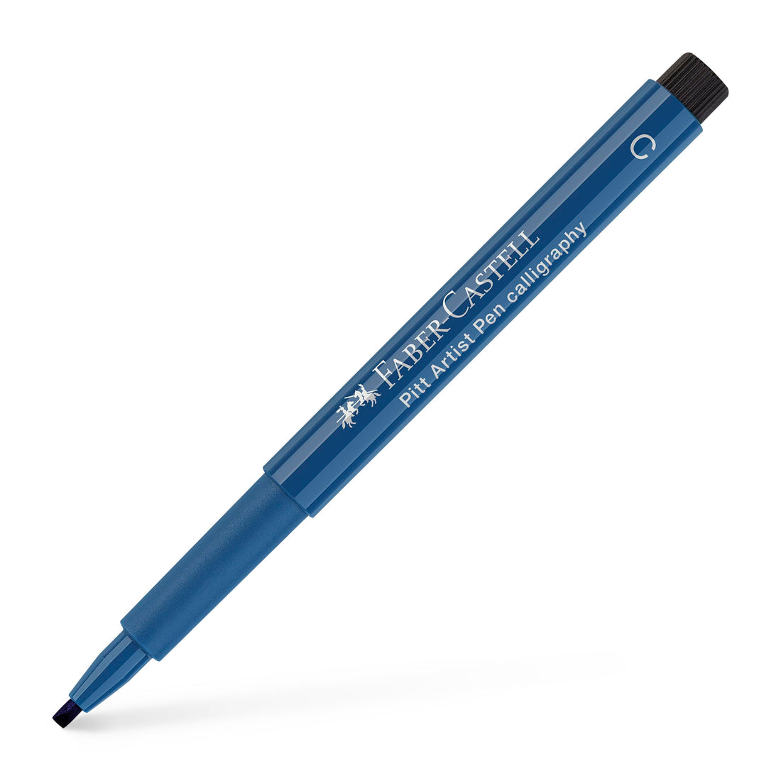 Faber-Castell Art & Graphic Pitt Artist Pen Calligraphy India Ink Pen, Indanthrene Blue, Single Pitt Pen, For Art, Craft, Drawing, Sketching, Home, School, University, Colouring