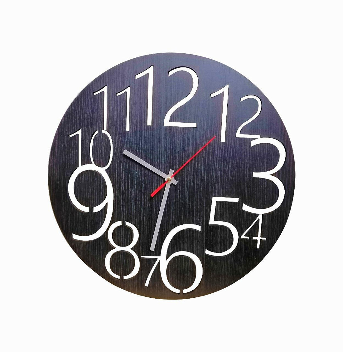 Devo Wood Analog Clock - Wall Clocks, 2724676519816