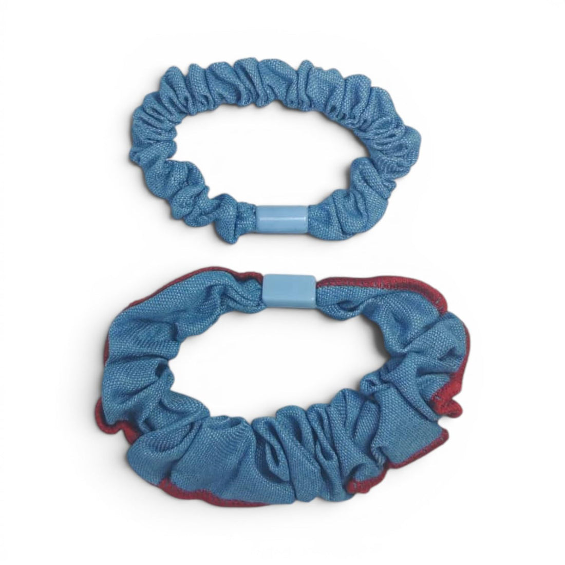 Catch Up 2-Pack Hair Ties for Women & Girls, Strong Elastic Ponytail Holders, Soft No Damage Hair Bands for Thick & Thin Hair, Durable Stretch Hair Accessories for Daily Use